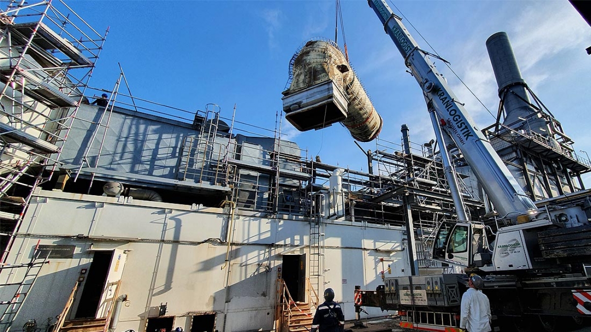 Erster Abschnitt der Gasturbinenmodernisierung bei BASF in Schwarzheide erfolgreich abgeschlossen